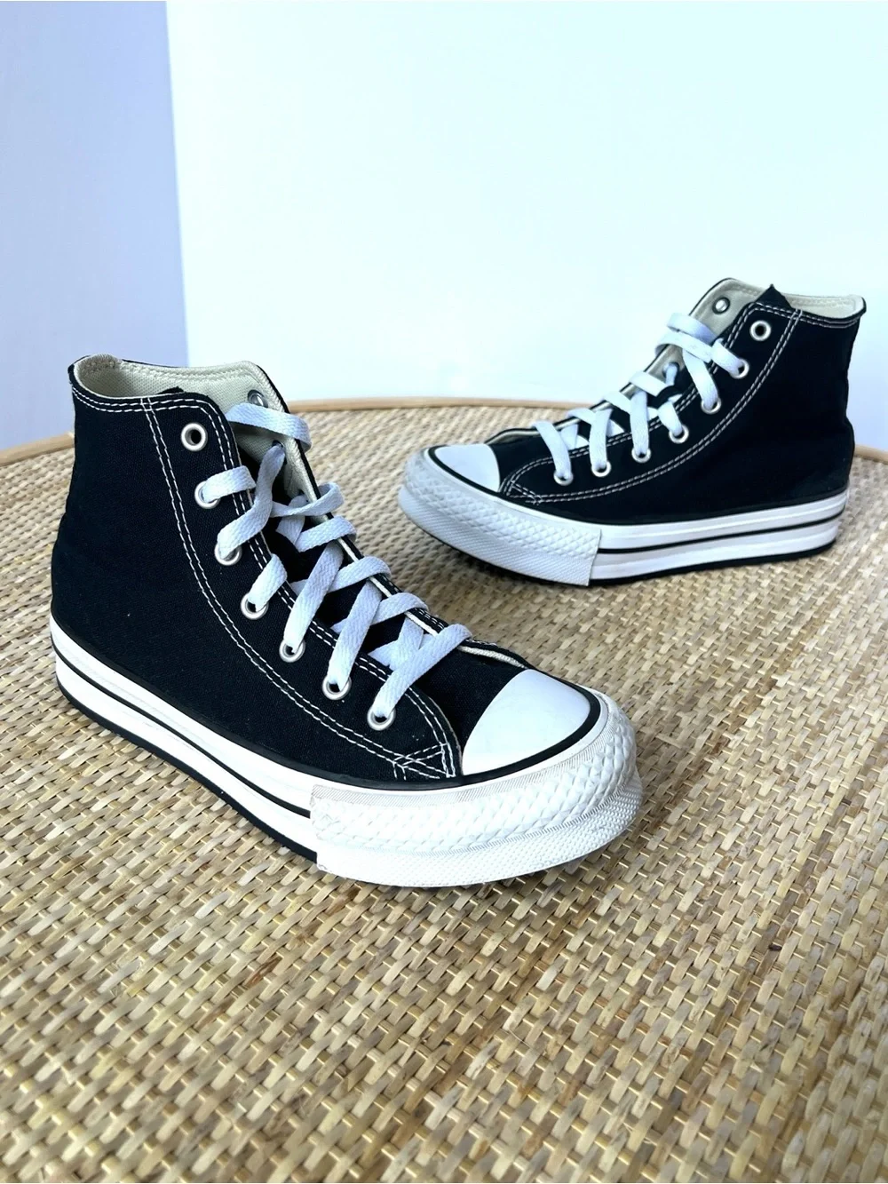 Converse Chuck Taylor All Star Hi Top canvas sneaker classic black Unisex Kids 3